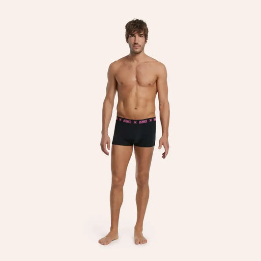 MAN BOXER PACK 3 NEGRO
